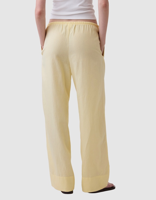 GAP - Linen Drawstring WL Pants
