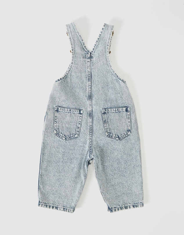 Goldie + Ace - AUSTIN VINTAGE WASHED DENIM OVERALLS