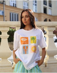 Vacancy Co - Postcard Tee