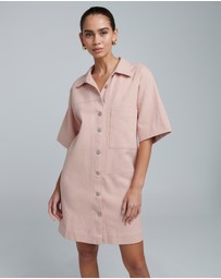 ST MRLO - Lee Denim Shirt Dress