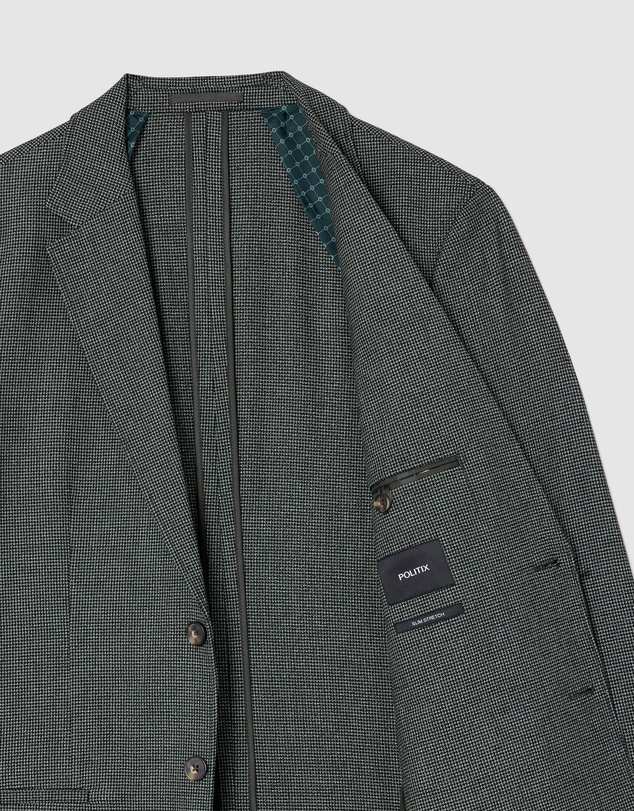 Politix - James Textured Two-toned Blazer