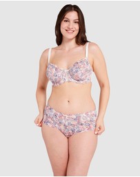 Sans Complexe - Arum Mosaïc Mid-Rise Lace Brief