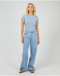 All About Eve - Sami Stripe Tee Blue