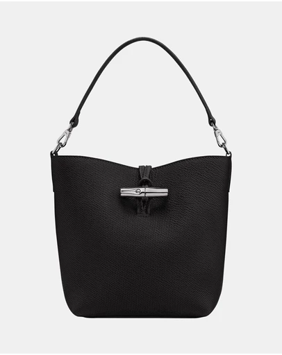 Longchamp - Le Roseau Leather Bucket Bag - XS