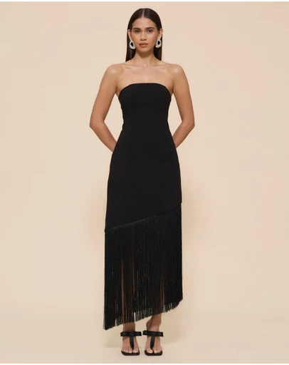 CHANCERY - Violet Asymmetric Fridge Midi Dress