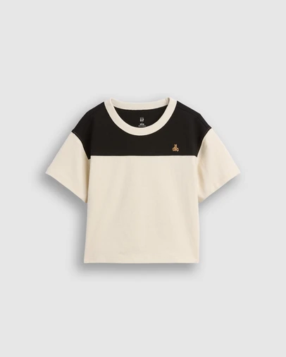 GAP - SS Football Boxy Icon Tee - Babies-Kids