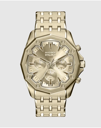 Diesel - Stinger Gold Tone Chronograph Watch