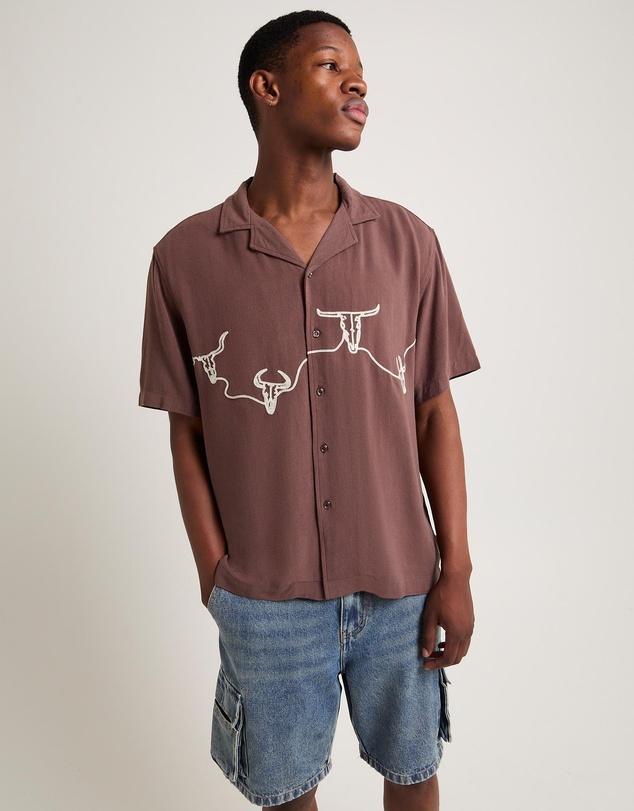 Insight - Ole Western Shorts Sleeve Resort Shirt