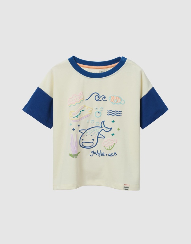 Goldie + Ace - Jersey Oversized Tee - ICONIC EXCLUSIVE - Babies-Kids