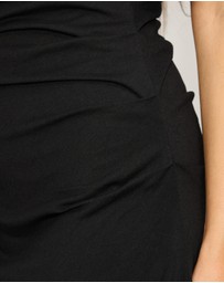 Dazie - Hazel Ruched Jersey Mini Dress