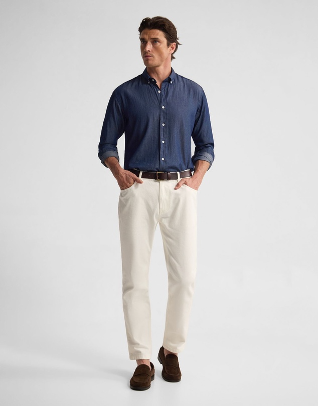 Oxford - Rover Washed Denim Shirt