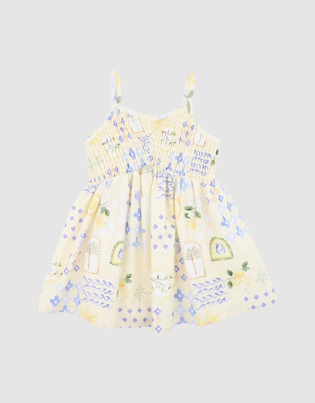 Fox & Finch - Piccolina Shirred Dress - Kids