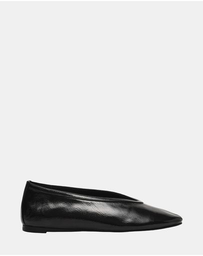 LENI BLACK LEATHER