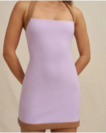 BY JOHNNY. - Jade Halter Mini Dress