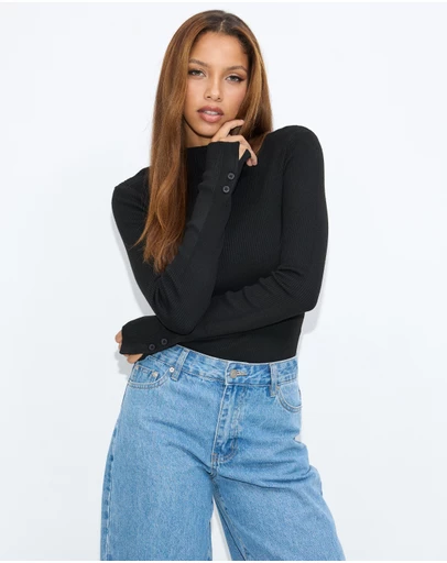 Dazie - Coralie Knit Top