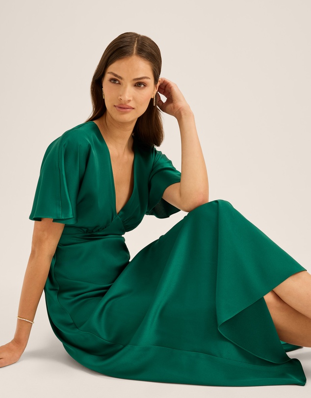 Review - Montreal Short Sleeve Maxi Dress