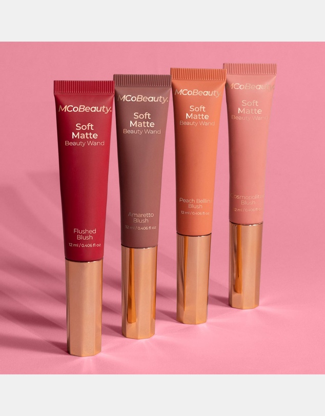 MCoBeauty - Soft Matte Beauty Wand - Peach Bellini Blush