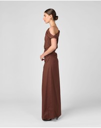 MVN - One Shoulder Maxi Dress