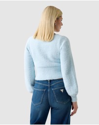 GUESS - Myko Fuzzy Cardigan