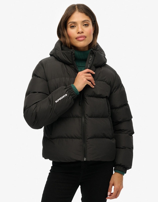 Superdry - Hooded Sports Puffer Jacket
