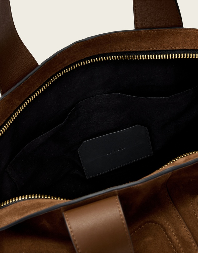 AllSaints - Jean Rey Suede Tote Bag