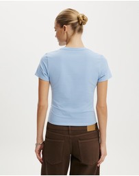 Cotton On - Twist Short Sleeve Tee
