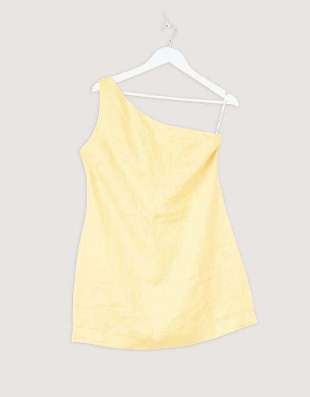 Revibe - Repaired Lover Alora One Shoulder Mini Dress - AU 12