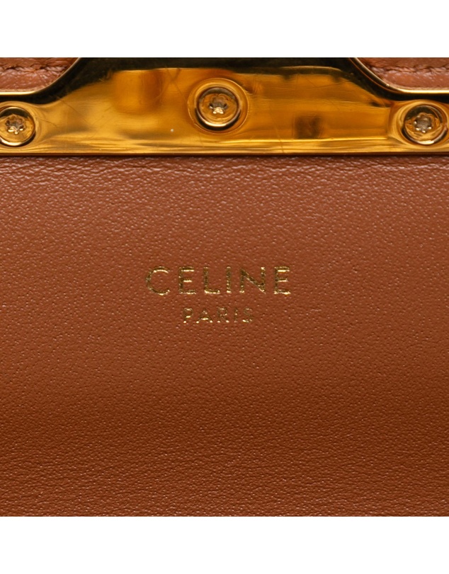 Pre-Loved by Azura Reborn - Pre-Loved Calfskin Leopard Print Claude Chain Shoulder Bag