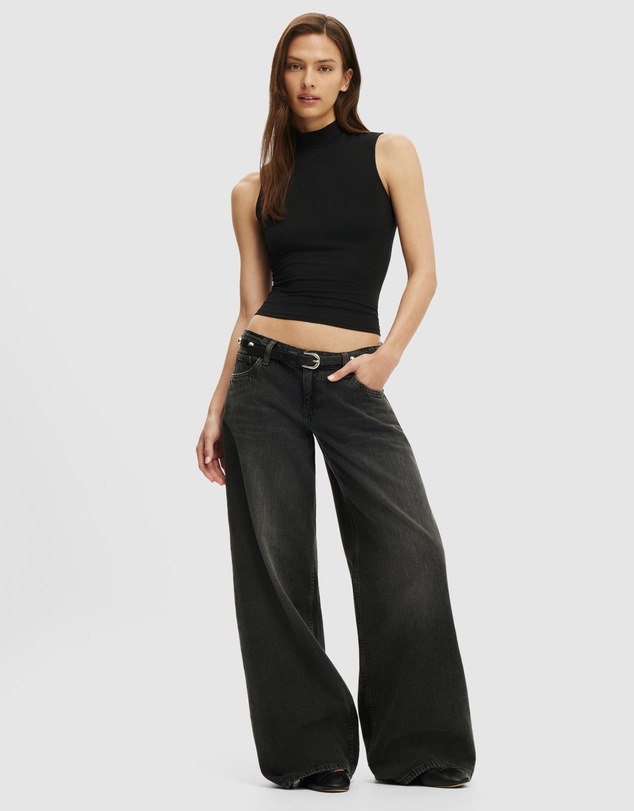 Cotton On - Low Rise Wide Jeans