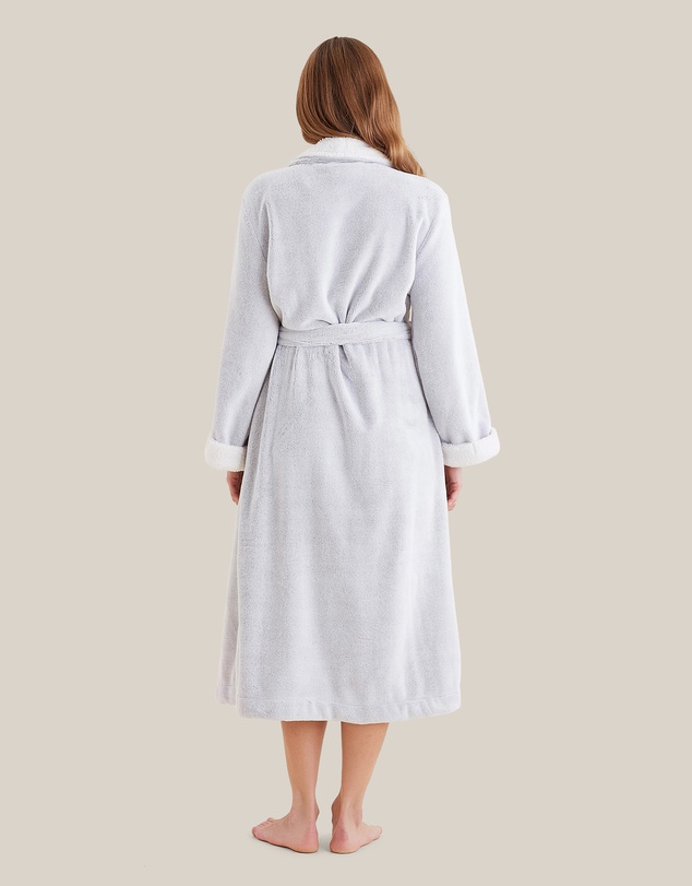 Papinelle - Plush Sherpa Robe and Sleep Mask