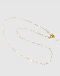 Nialaya Jewellery - Women's Pearl Wrap Necklace