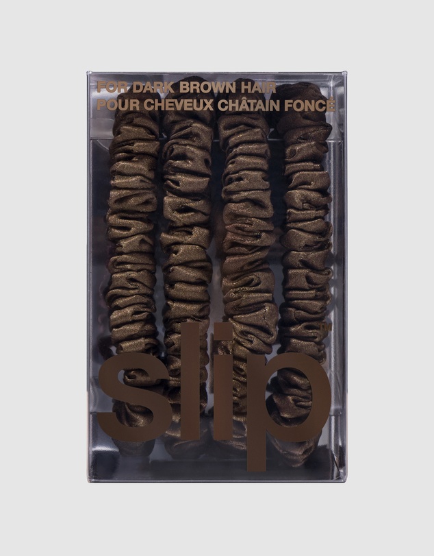 Slip - slip pure silk back to basics skinny scrunchies