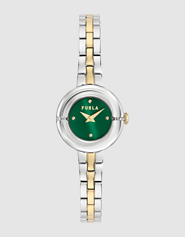 Furla - Furla Miasfera Iconic 24mm Two-Tone Stainless Steel Bracelet Watch