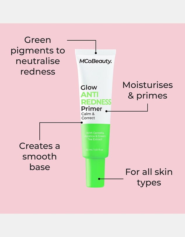 MCoBeauty - Glow Anti Redness Primer
