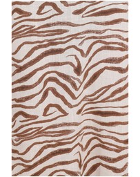 Petal & Pup - Kelsie Midi Dress - Brown Zebra