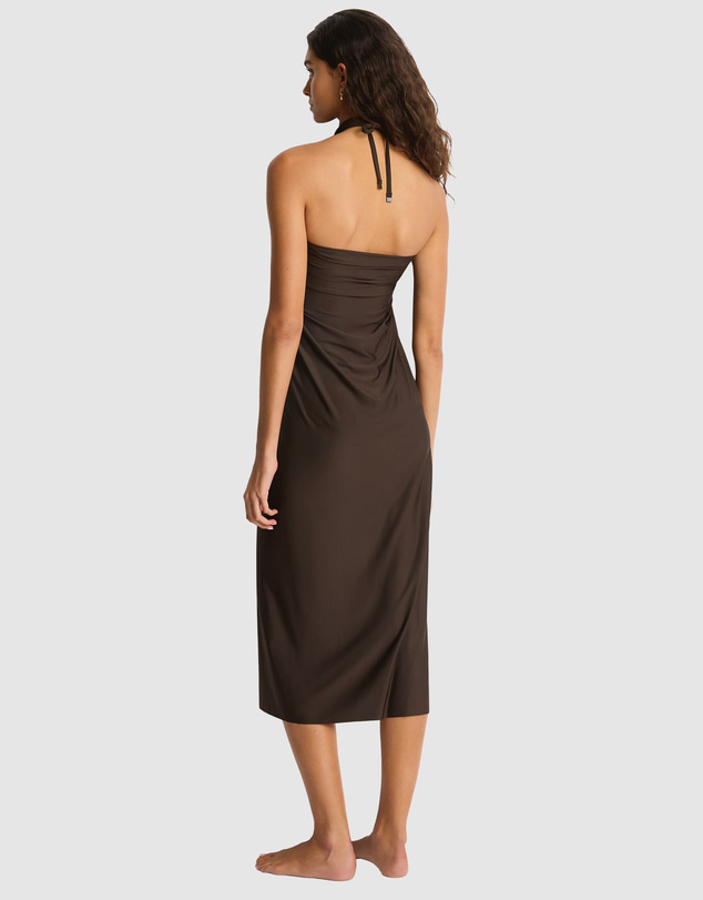 Sea Level Australia - Essentials Edit Multi Wear Skirt Espresso INDENT