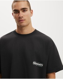Cotton On - Box Fit Text T-Shirt