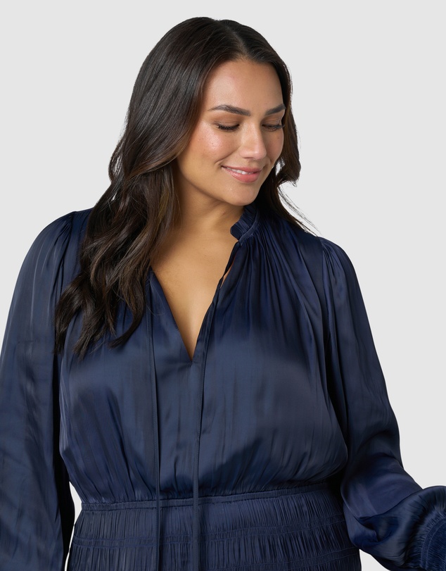 Pink Dusk by Curve Project - Glamorous Life Maxi Dress