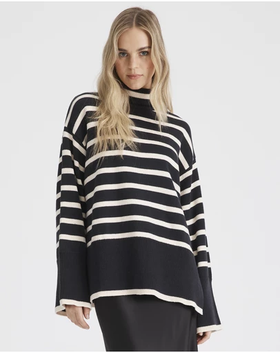 Everly Collective - Hudson Striped Knit