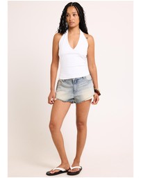 General Pants Co. Basics - Plunge Halter Top