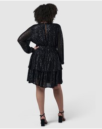 Pink Dusk by Curve Project - Night Out Sequin Dress