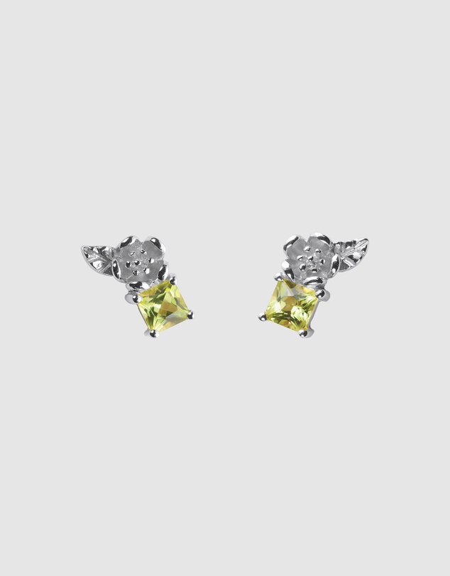 Karen Walker - Rock Garden Studs with Peridot
