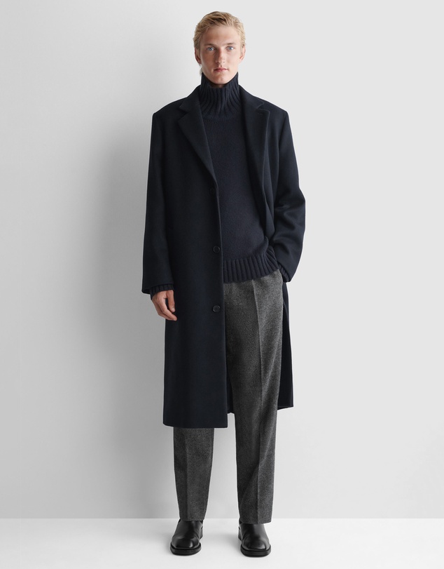COS - Chunky Cashmere Funnel-Neck Jumper