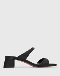 Betts - Argo Block Heel Mule Sandals