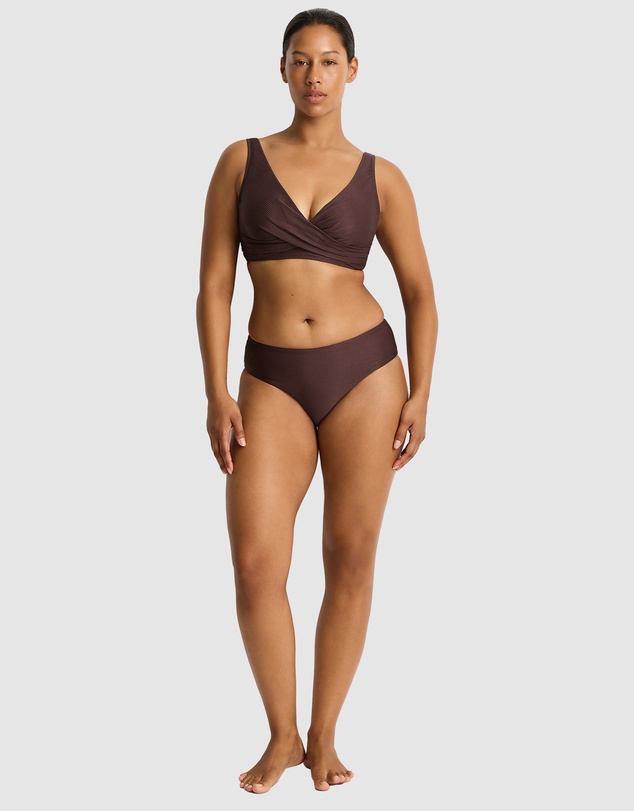 Sea Level Australia - Zen Cross Front Tie Back Bra Top