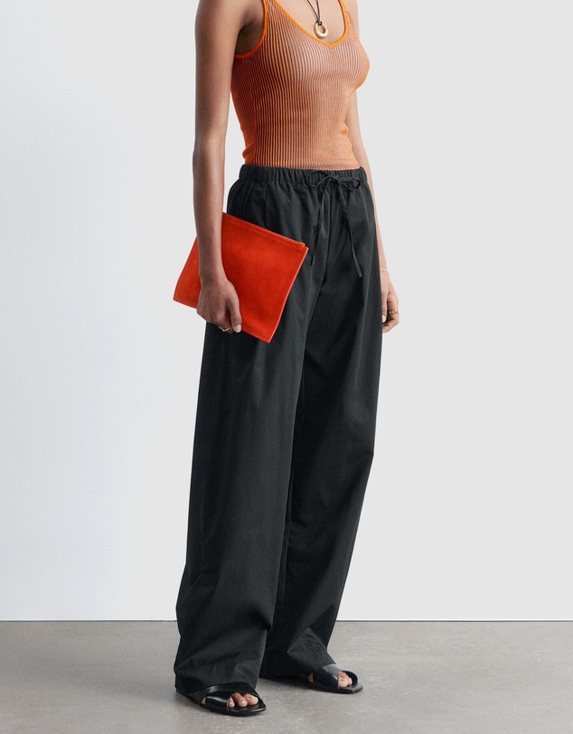 & Other Stories - Cotton Twill Drawstring Trousers