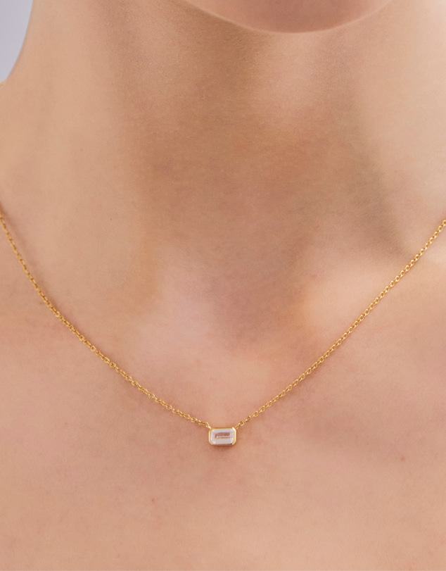 SAINT VALENTINE - Lineaire Necklace - Gold