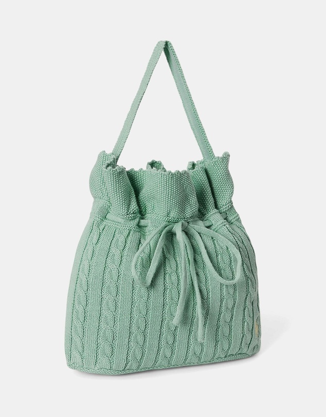 Polo Ralph Lauren - Mini-Cable Drawstring Bucket Bag - Babies-Teens