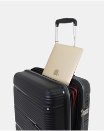 Pierre Cardin - Pierre Cardin Normandy Hard Shell Large and Cabin Bundle 2-Piece Set