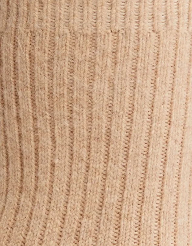 High Heel Jungle - Cashmere Cloud Sock - Almond